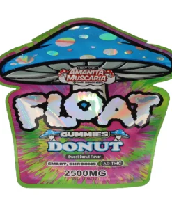 Buy Donut Float Amanita Mushroom Gummies 2500mg