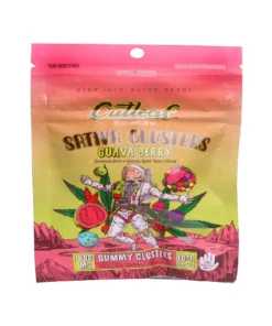 Buy Guava Berry Sativa Cutleaf Gummy Clusters 600mg
