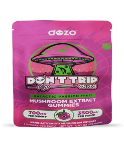 Buy Galactic Passion Fruit Dozo Don’t Trip Mushroom Gummies 3500MG