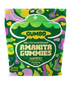 Buy Mango Gumbo Magic Mushroom Amanita Gummies 2500mg