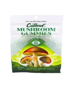 Buy Guava Cutleaf Mushroom Gummies Amanita Blend 500mg