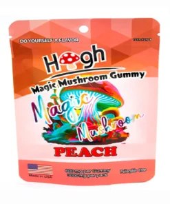 Buy Peach High Magic Mushroom Gummies 3000mg