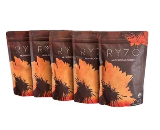 Buy Mushroom Coffee 90 Servings + 90 Servings of Mushroom Coffee + Shipped in 3 vacuum-sealed recyclable bags + As low as $1 per serving